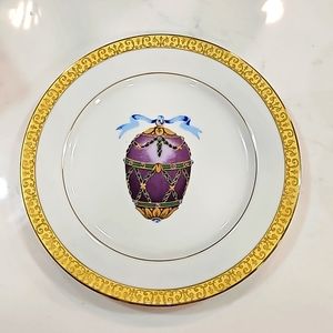 Gold Buffet Royal Gallery 8 1/2 inch plate for Macy's.